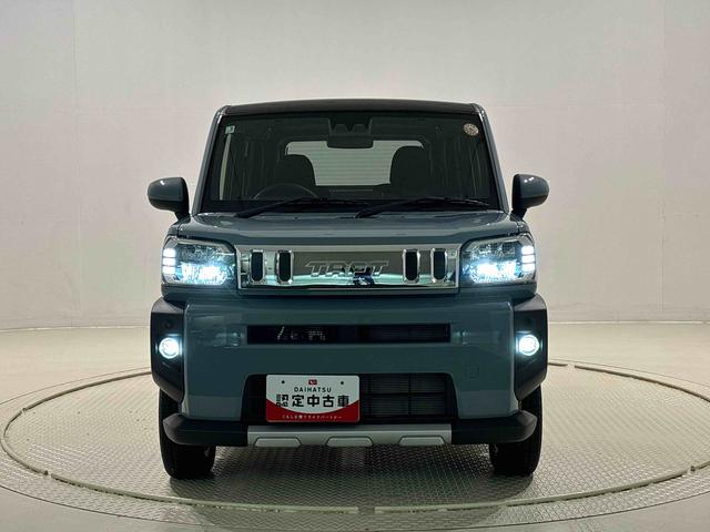 タフトＧターボ　クロムベンチャー　全車速追従機能付ＡＣＣ純正ナビ装着用アップグレードパック　本革巻ステアリングホイール　電動パーキングブレーキ　オートブレーキホールド機能　運転席・助手席シートヒーター　運転席シートリフター　チルトステアリング（広島県）の中古車