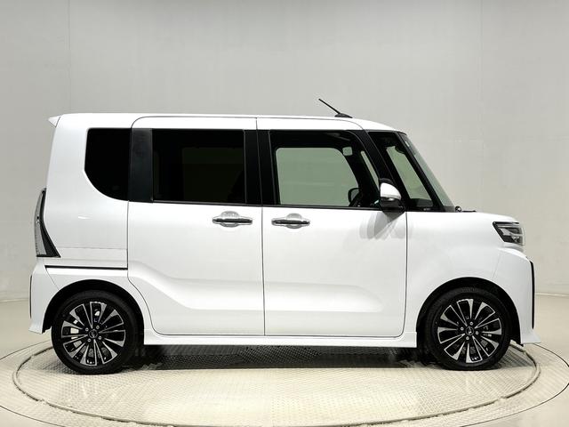 タントカスタムＲＳ　バックカメラ　前席シートヒーター　ターボ車両側電動スライドドア　ＬＥＤヘッドライト　ＬＥＤフォグランプ　オートライト　オートハイビーム　オーディオ操作用ステアリングスイッチ　１５インチアルミホイール　オーディオレス　プッシュボタンスタート（広島県）の中古車