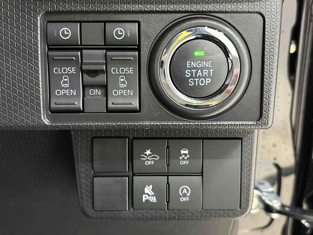 タントカスタムRS パノラマモニター対応 電動パーキングブレーキLEDオートライト パワースライドドアウェルカムオープン機能 オート電動格納式ドアミラー 助手席ロングスライド 助手席イージークローザー アルミホイール キーフリーシステム(広島県)の中古車