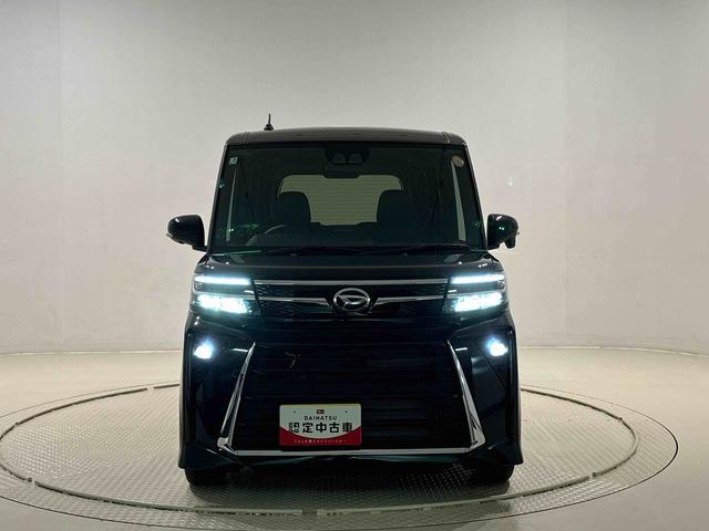 タントカスタムRS パノラマモニター対応 電動パーキングブレーキLEDオートライト パワースライドドアウェルカムオープン機能 オート電動格納式ドアミラー 助手席ロングスライド 助手席イージークローザー アルミホイール キーフリーシステム(広島県)の中古車