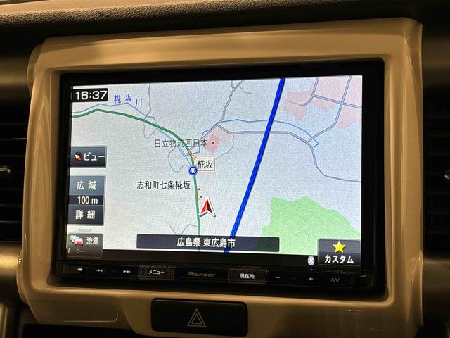 フレアクロスオーバーＸＳ　カーナビ　全方位モニターカメラ　ドライブレコーダーＥＴＣ車載器　運転席・助手席シートヒーター　プッシュボタンスタート　オートエアコン　オートライト　キーフリーシステム　アイドリングストップ　セキュリティーアラーム（広島県）の中古車