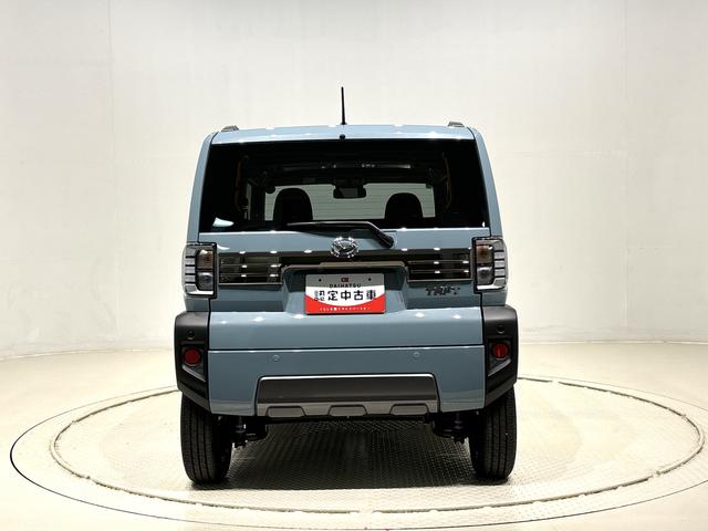 タフトＧ　ダーククロムベンチャー　バックカメラ付き　シートヒータースカイフィールトップ　クロムパック　メッキパック　シルバーアンダーガーニッシュ　インテリアアクセント　ＬＥＤオートライト＆フォグランプ　電動パーキングブレーキ　バックカメラ　アルミホイール（広島県）の中古車