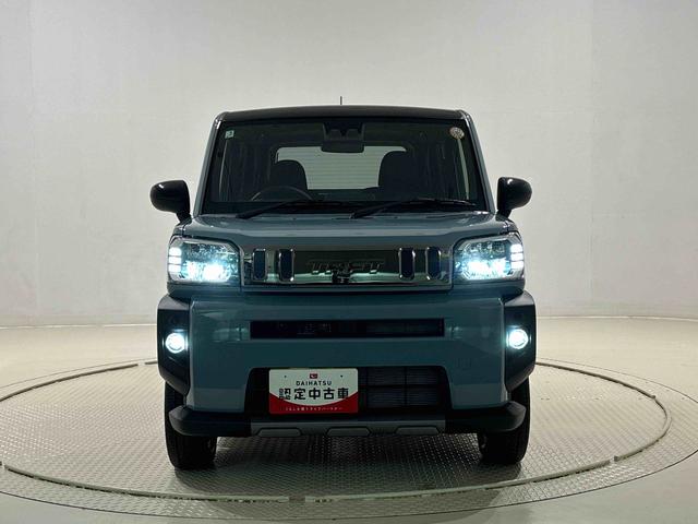 タフトＧ　ダーククロムベンチャー　バックカメラ付き　シートヒータースカイフィールトップ　クロムパック　メッキパック　シルバーアンダーガーニッシュ　インテリアアクセント　ＬＥＤオートライト＆フォグランプ　電動パーキングブレーキ　バックカメラ　アルミホイール（広島県）の中古車