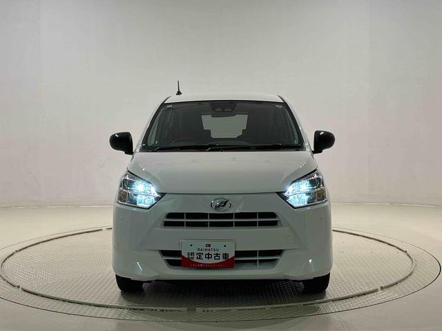 ミライースX リミテッドSAIIILEDヘッドランプ セキュリティアラーム コーナーセンサー 14インチフルホイールキャップ キーレスエントリー 電動格納式ドアミラー ショツピングフック マニュアルエアコン(広島県)の中古車