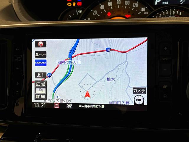 ムーヴキャンバスGブラックアクセントVS SAIII ナビ ドラレコ ETCLEDヘッドランプ・フォグランプ 置き楽ボックス オートライト プッシュボタンスタート セキュリティアラーム パノラマモニター対応カメラ 両側パワースライドドア(広島県)の中古車