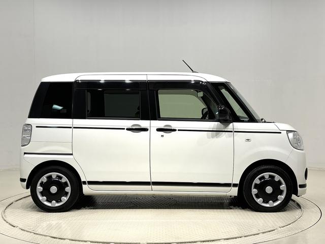 ムーヴキャンバスGブラックアクセントVS SAIII ナビ ドラレコ ETCLEDヘッドランプ・フォグランプ 置き楽ボックス オートライト プッシュボタンスタート セキュリティアラーム パノラマモニター対応カメラ 両側パワースライドドア(広島県)の中古車