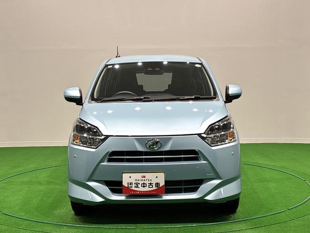 ミライースＸ　リミテッドＳＡIII　バックモニター　電動格納ドアミラーＬＥＤヘッドランプ　セキュリティアラーム　コーナーセンサー　１４インチフルホイールキャップ　キーレスエントリー　電動格納式ドアミラー　ショツピングフック　マニュアルエアコン（広島県）の中古車