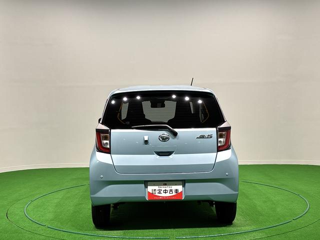 ミライースＸ　リミテッドＳＡIII　バックモニター　電動格納ドアミラーＬＥＤヘッドランプ　セキュリティアラーム　コーナーセンサー　１４インチフルホイールキャップ　キーレスエントリー　電動格納式ドアミラー　ショツピングフック　マニュアルエアコン（広島県）の中古車