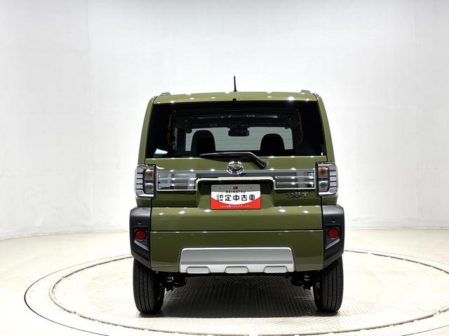 タフトＧ　クロムベンチャー　バックモニター　電動パーキングブレーキスカイフィールトップ　クロムパック　メッキパック　シルバーアンダーガーニッシュ　インテリアアクセント　ＬＥＤオートライト＆フォグランプ　純正１５インチアルミホイール（広島県）の中古車