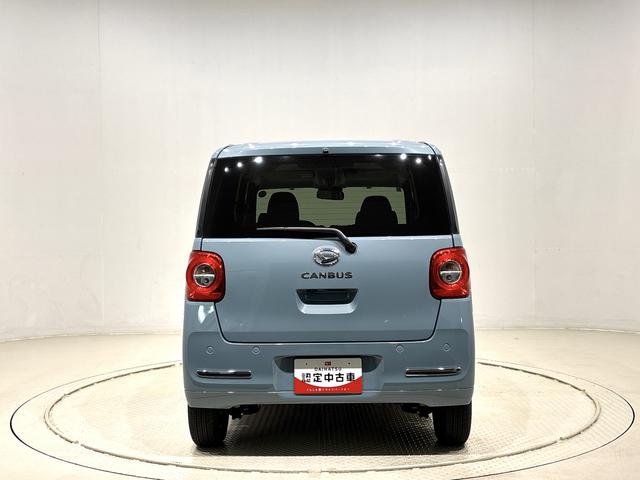 ムーヴキャンバスセオリーＧＬＥＤオートライト・フォグランプ　電動パーキングブレーキ　プッシュボタンスタート　セキュリティアラーム　バックカメラ　両側パワースライドドアウエルカムオープン機能　オート電動格納式ドアミラー（広島県）の中古車