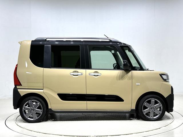 タントファンクロスターボ　バックモニター　前席シートヒーター電動パーキングブレーキ　後席両側パワースライドドア　サイドエアバッグ　ＬＥＤヘッドライト・フォグランプ　プッシュボタンスタート　オートライト　セキュリティーアラーム　純正１５インチアルミホイール（広島県）の中古車