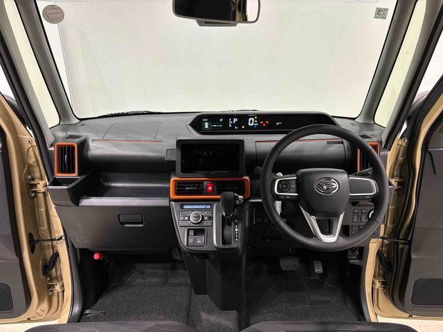 タントファンクロスターボ　バックモニター　前席シートヒーター電動パーキングブレーキ　後席両側パワースライドドア　サイドエアバッグ　ＬＥＤヘッドライト・フォグランプ　プッシュボタンスタート　オートライト　セキュリティーアラーム　純正１５インチアルミホイール（広島県）の中古車