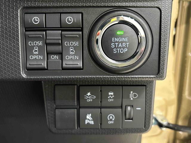 タントファンクロスターボ　バックモニター　前席シートヒーター電動パーキングブレーキ　後席両側パワースライドドア　サイドエアバッグ　ＬＥＤヘッドライト・フォグランプ　プッシュボタンスタート　オートライト　セキュリティーアラーム　純正１５インチアルミホイール（広島県）の中古車