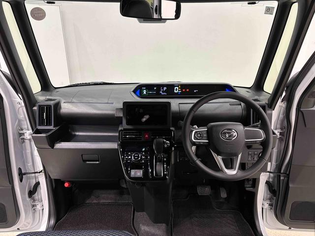 タントカスタムRSLEDオートライト パワースライドドアウェルカムオープン機能 電動パーキングブレーキ 運転席助手席シートヒーター アルミホイール キーフリーシステム オート電動格納式ドアミラー(広島県)の中古車