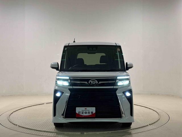 タントカスタムRSLEDオートライト パワースライドドアウェルカムオープン機能 電動パーキングブレーキ 運転席助手席シートヒーター アルミホイール キーフリーシステム オート電動格納式ドアミラー(広島県)の中古車