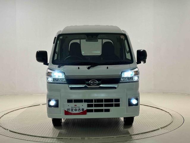 ハイゼットトラックジャンボエクストラ　４ＷＤ　ＣＶＴプッシュボタンスタート　パワーウインドー　電動格納式ドアミラー　ガードフレーム　格納式テールゲートチェーン　ＬＥＤへッドランプ　ＬＥＤフォグランプ　スペアタイヤ（広島県）の中古車