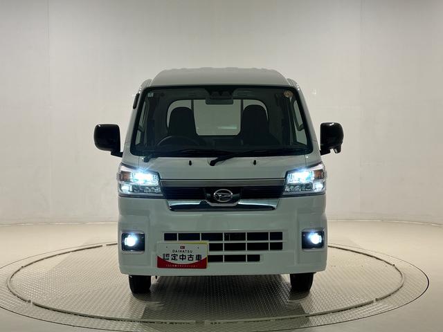 ハイゼットトラックジャンボエクストラ　４ＷＤ　５ＭＴ　コーナーセンサーＬＥＤヘッドランプ　ＬＥＤフォグランプ　トップシェイドガラス　大型荷台作業灯　デュアルエアバック　パワーウインドウ　キーレスエントリー　パワードアロック　バックソナー　ＶＳＣ＆ＴＲＣ（広島県）の中古車