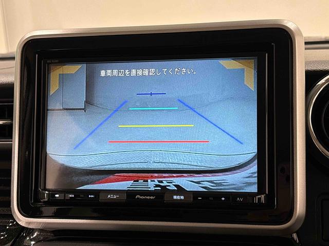 スペーシアカスタムハイブリッドＸＳ　ナビゲーション　ドラレコ　ＥＴＣＬＥＤオートライト　プッシュスタートボタン　運転席シートヒーター　　アルミホイール　キーフリーシステム（広島県）の中古車