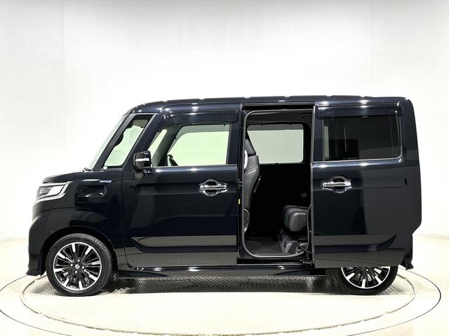 スペーシアカスタムハイブリッドＸＳ　ナビゲーション　ドラレコ　ＥＴＣＬＥＤオートライト　プッシュスタートボタン　運転席シートヒーター　　アルミホイール　キーフリーシステム（広島県）の中古車