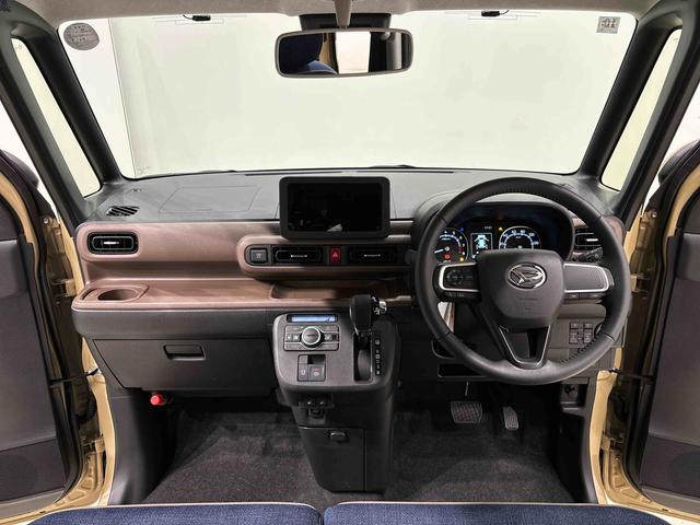 ムーヴキャンバスセオリーＧ　バックカメラ付き　電動パーキングブレーキＬＥＤオートライト・フォグランプ　電動パーキングブレーキ　プッシュボタンスタート　セキュリティアラーム　バックカメラ　両側パワースライドドアウエルカムオープン機能　オート電動格納式ドアミラー（広島県）の中古車