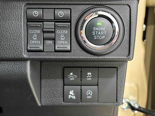 ムーヴキャンバスセオリーＧ　バックカメラ付き　電動パーキングブレーキＬＥＤオートライト・フォグランプ　電動パーキングブレーキ　プッシュボタンスタート　セキュリティアラーム　バックカメラ　両側パワースライドドアウエルカムオープン機能　オート電動格納式ドアミラー（広島県）の中古車