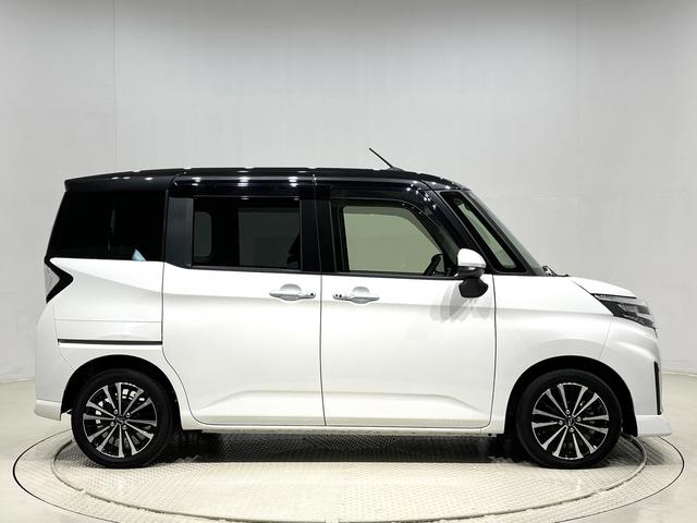 トールカスタムG ターボLEDヘッドランプ・フォグランプ 15インチアルミホイール オートライト プッシュボタンスタート クルーズコントロール コーナーセンサー パワースライドドア キーフリーシステム(広島県)の中古車