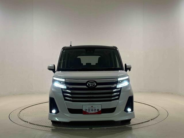 トールカスタムG ターボLEDヘッドランプ・フォグランプ 15インチアルミホイール オートライト プッシュボタンスタート クルーズコントロール コーナーセンサー パワースライドドア キーフリーシステム(広島県)の中古車