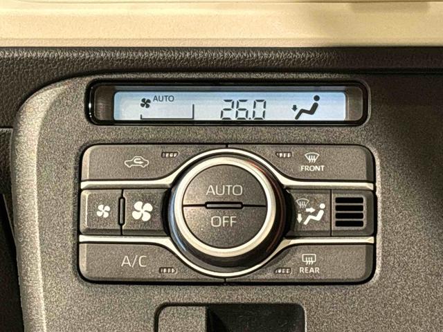 ムーヴキャンバスストライプスG シートヒーター バックモニター対応カメラLEDオートライト・フォグランプ 電動パーキングブレーキ プッシュボタンスタート セキュリティアラーム バックカメラ 両側パワースライドドアウエルカムオープン機能 オート電動格納式ドアミラー(広島県)の中古車