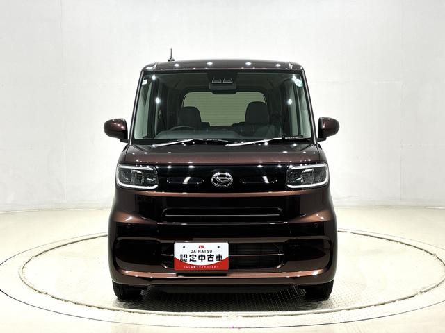 タントＸ　バックモニター　電動パーキングブレーキ　シートヒーターＬＥＤオートライト　パワースライドドアウェルカムオープン機能　電動格納式ドアミラー　助手席ロングスライド　助手席イージークローザー　　セキュリティアラーム　キーフリーシステム（広島県）の中古車