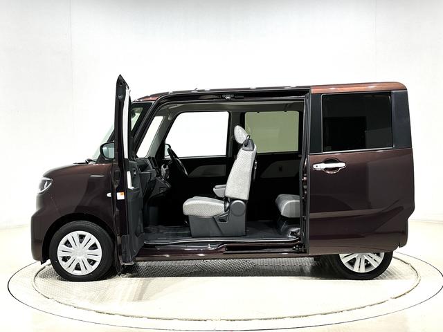 タントＸ　バックモニター　電動パーキングブレーキ　シートヒーターＬＥＤオートライト　パワースライドドアウェルカムオープン機能　電動格納式ドアミラー　助手席ロングスライド　助手席イージークローザー　　セキュリティアラーム　キーフリーシステム（広島県）の中古車