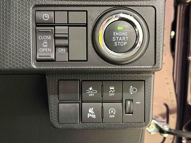 タントＸ　バックモニター　電動パーキングブレーキ　シートヒーターＬＥＤオートライト　パワースライドドアウェルカムオープン機能　電動格納式ドアミラー　助手席ロングスライド　助手席イージークローザー　　セキュリティアラーム　キーフリーシステム（広島県）の中古車