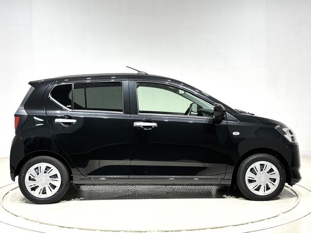 ミライースＸ　ＳＡIIIＬＥＤヘッドランプ　セキュリティアラーム　コーナーセンサー　１４インチフルホイールキャップ　キーレスエントリー　電動格納式ドアミラー　ショツピングフック　マニュアルエアコン（広島県）の中古車