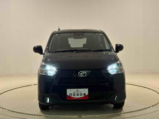 ミライースＸ　ＳＡIIIＬＥＤヘッドランプ　セキュリティアラーム　コーナーセンサー　１４インチフルホイールキャップ　キーレスエントリー　電動格納式ドアミラー　ショツピングフック　マニュアルエアコン（広島県）の中古車