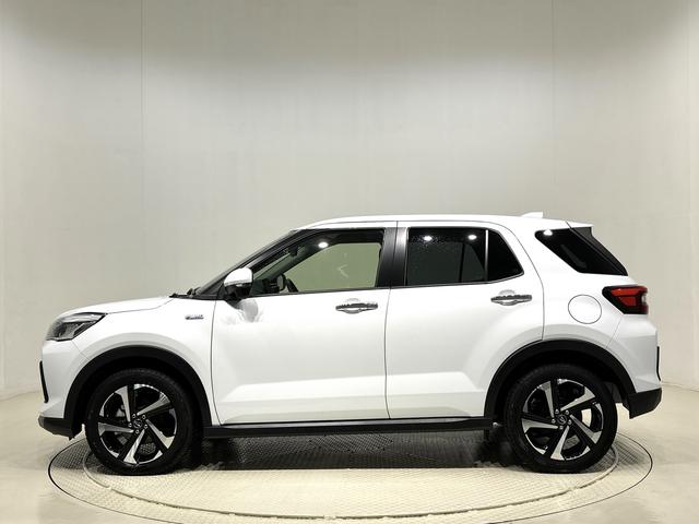 ロッキープレミアムＧ　ＨＥＶ　バックモニター　電動パーキングブレーキＬＥＤヘッドランプ・フォグランプ　全車速追従機能付アダプティブクルーズコントロール　レーンキープコントロール　ブラインドスポットモニター　１７インチアルミホイール　シートヒーター（広島県）の中古車