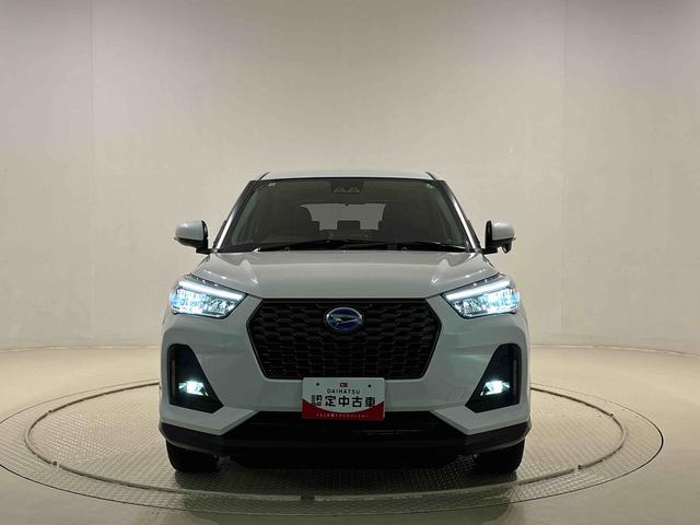 ロッキープレミアムＧ　ＨＥＶ　バックモニター　電動パーキングブレーキＬＥＤヘッドランプ・フォグランプ　全車速追従機能付アダプティブクルーズコントロール　レーンキープコントロール　ブラインドスポットモニター　１７インチアルミホイール　シートヒーター（広島県）の中古車