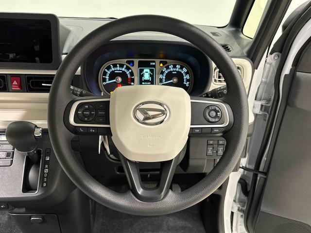 ムーヴキャンバスストライプスGターボ 両側電動スライドドア バックカメラ付オーディオレス操作用ステアリングスイッチ オートライト オートハイビーム LEDヘッドライト LEDフォグランプ 前席シートヒーター SRSサイドエアバッグ アダプティブルクルーズコントロール付(広島県)の中古車