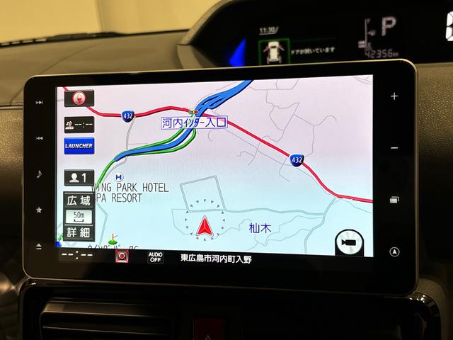 タントカスタムＲＳナビ　パノラマモニター　ＬＥＤオートライト　パワースライドドアウェルカムオープン機能　オート電動格納式ドアミラー　助手席ロングスライド　助手席イージークローザー　アルミホイール　キーフリーシステム（広島県）の中古車