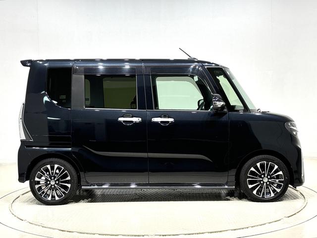 タントカスタムＲＳナビ　パノラマモニター　ＬＥＤオートライト　パワースライドドアウェルカムオープン機能　オート電動格納式ドアミラー　助手席ロングスライド　助手席イージークローザー　アルミホイール　キーフリーシステム（広島県）の中古車