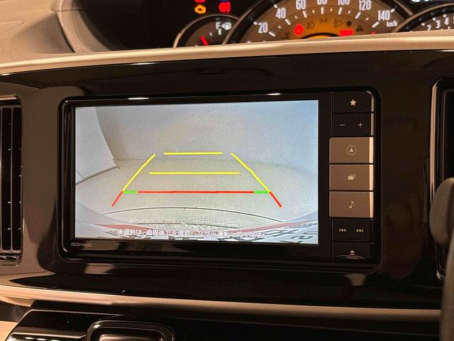 ムーヴキャンバスGメイクアップ SAIII ブラックインテリアパック純正ナビ装着用アップグレードパック 純正ナビゲーション ドライブレコーダー 両側電動スライドドア 本革巻ステアリングホイール Bi−AngleLEDヘッドランプ オートライト キーフリーシステム(広島県)の中古車