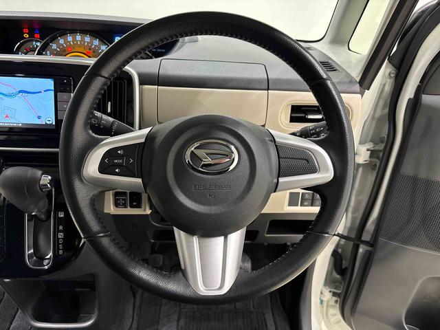 ムーヴキャンバスGメイクアップ SAIII ブラックインテリアパック純正ナビ装着用アップグレードパック 純正ナビゲーション ドライブレコーダー 両側電動スライドドア 本革巻ステアリングホイール Bi−AngleLEDヘッドランプ オートライト キーフリーシステム(広島県)の中古車