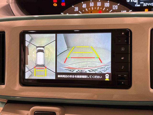 ムーヴキャンバスXメイクアップリミテッド SAIIIナビ パノラマ ドラレコ ETC ハロゲンライト LEDフォグランプ 置き楽ボックス オートライト プッシュボタンスタート セキュリティアラーム パノラマモニター対応カメラ 両側パワースライドドア(広島県)の中古車