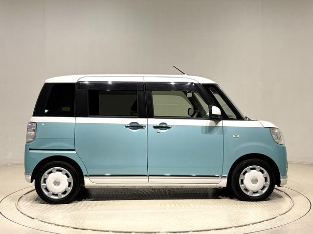 ムーヴキャンバスXメイクアップリミテッド SAIIIナビ パノラマ ドラレコ ETC ハロゲンライト LEDフォグランプ 置き楽ボックス オートライト プッシュボタンスタート セキュリティアラーム パノラマモニター対応カメラ 両側パワースライドドア(広島県)の中古車