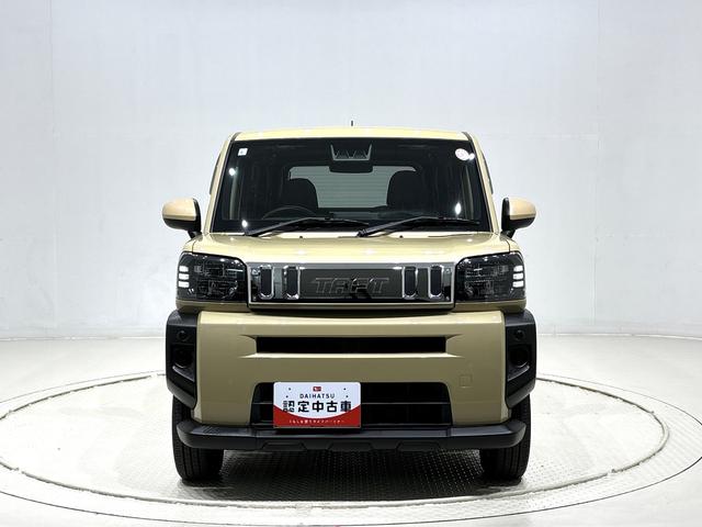 タフトＸ　メッキパックスカイフィールトップ　ＬＥＤヘッドランプ　コーナーセンサー　プッシュボタンスタート　キーフリーシステム　電動パーキングブレーキ　バックカメラ　スチールホイール（広島県）の中古車