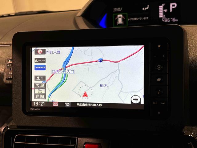 タントカスタムX ナビ・バックカメラ・ETCLEDオートライト パワースライドドアウェルカムオープン機能 オート電動格納式ドアミラー 助手席ロングスライド 助手席イージークローザー アルミホイール キーフリーシステム(広島県)の中古車