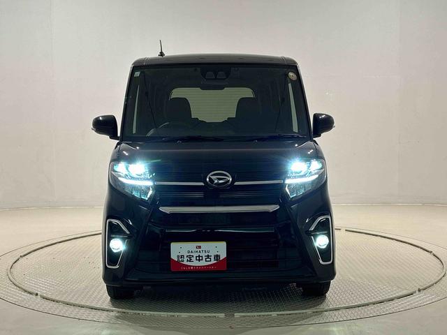 タントカスタムX ナビ・バックカメラ・ETCLEDオートライト パワースライドドアウェルカムオープン機能 オート電動格納式ドアミラー 助手席ロングスライド 助手席イージークローザー アルミホイール キーフリーシステム(広島県)の中古車