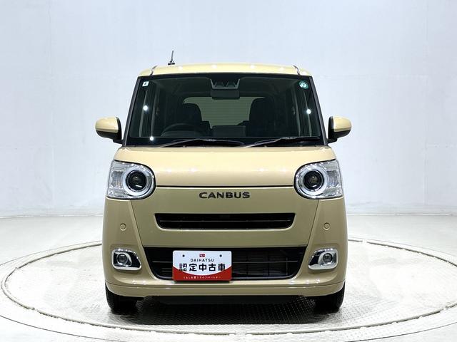 ムーヴキャンバスセオリーGターボLEDオートライト・フォグランプ 電動パーキングブレーキ プッシュボタンスタート セキュリティアラーム バックカメラ 両側パワースライドドアウエルカムオープン機能 オート電動格納式ドアミラー(広島県)の中古車