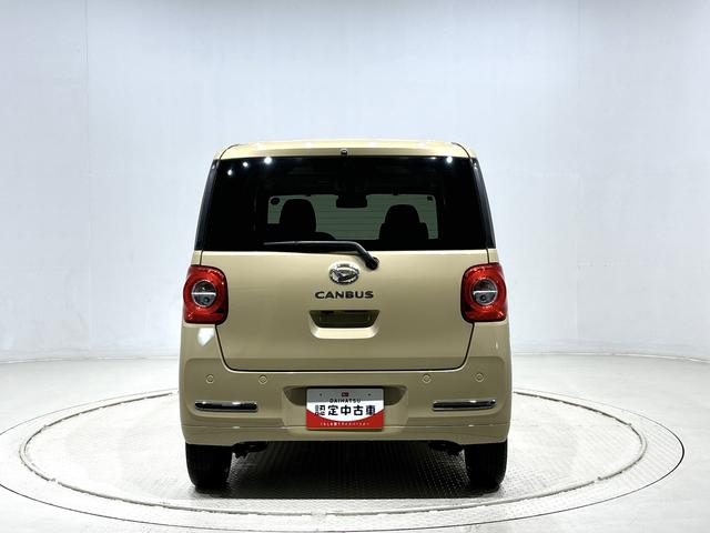 ムーヴキャンバスセオリーGターボLEDオートライト・フォグランプ 電動パーキングブレーキ プッシュボタンスタート セキュリティアラーム バックカメラ 両側パワースライドドアウエルカムオープン機能 オート電動格納式ドアミラー(広島県)の中古車