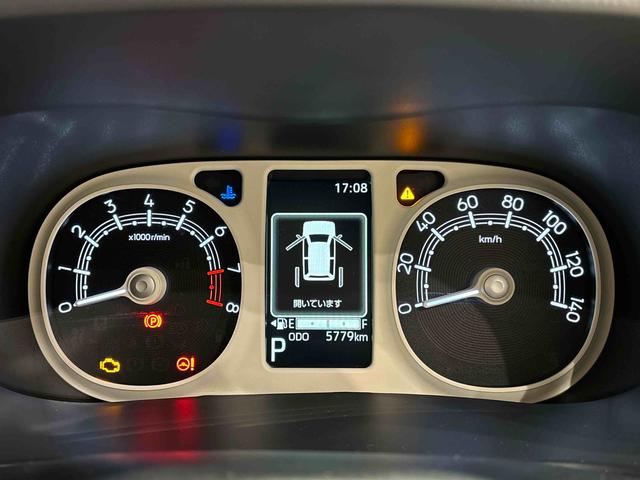 ムーヴキャンバスストライプスＧＬＥＤオートライト・フォグランプ　電動パーキングブレーキ　プッシュボタンスタート　セキュリティアラーム　バックカメラ　両側パワースライドドアウエルカムオープン機能　オート電動格納式ドアミラー（広島県）の中古車