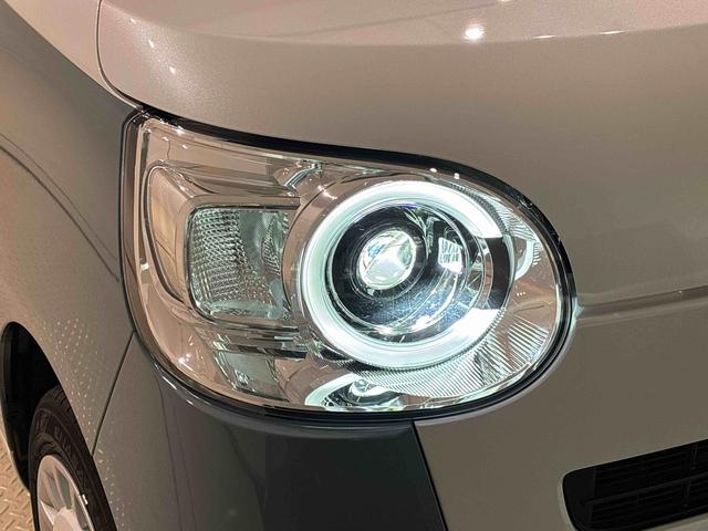 ムーヴキャンバスストライプスＧＬＥＤオートライト・フォグランプ　電動パーキングブレーキ　プッシュボタンスタート　セキュリティアラーム　バックカメラ　両側パワースライドドアウエルカムオープン機能　オート電動格納式ドアミラー（広島県）の中古車