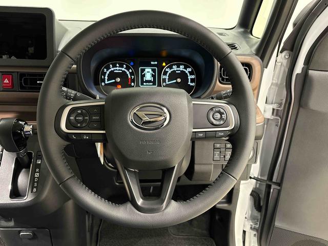 ムーヴキャンバスセオリーＧターボＬＥＤオートライト・フォグランプ　電動パーキングブレーキ　プッシュボタンスタート　セキュリティアラーム　バックカメラ　両側パワースライドドアウエルカムオープン機能　オート電動格納式ドアミラー（広島県）の中古車